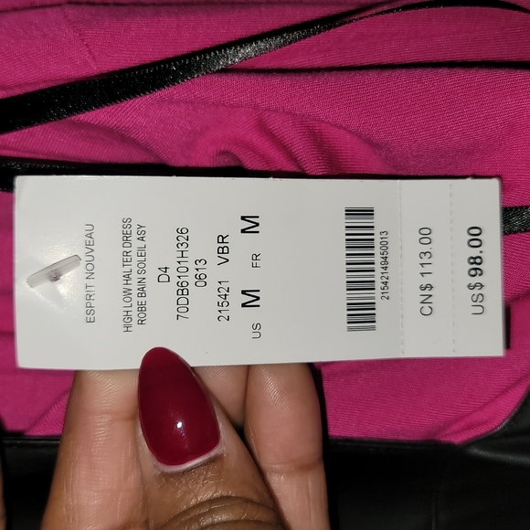 Bebe High/Low Maxi Dress - Picture 4 of 7